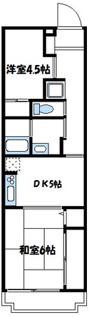 第２６明智ビルの物件間取画像